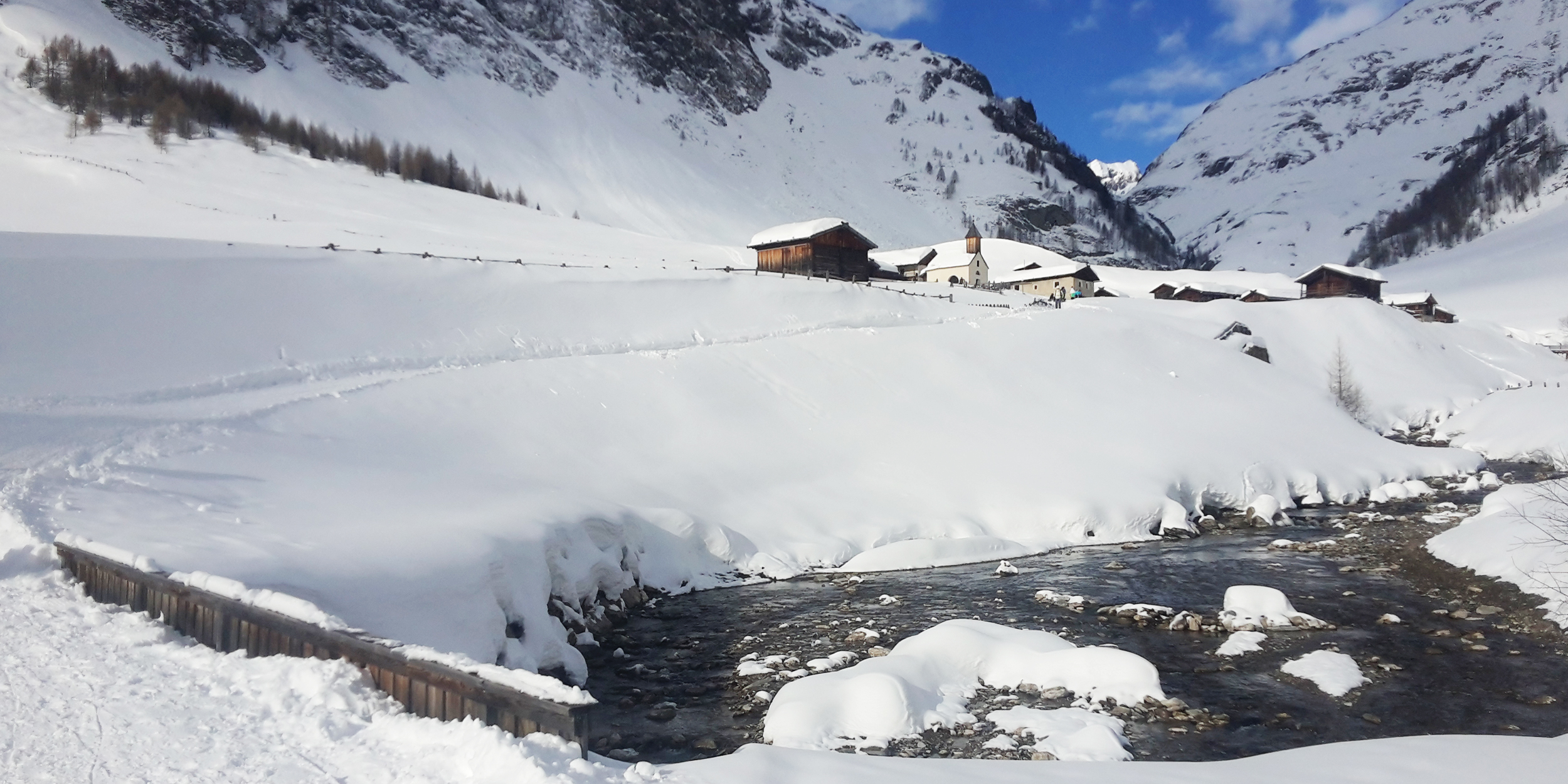 Fane Alm Vals im Winter