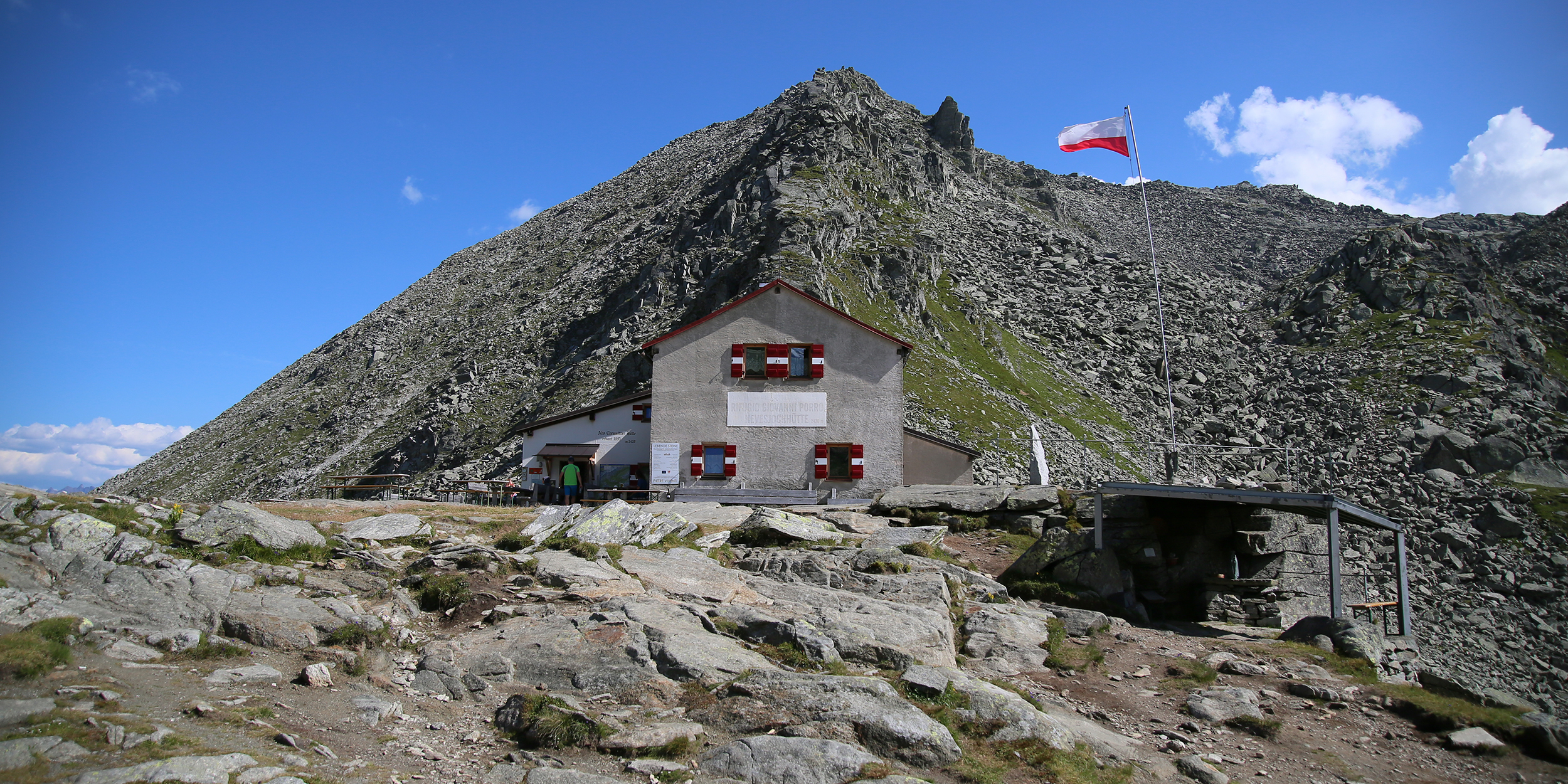 Neves Hütte Dolomiten