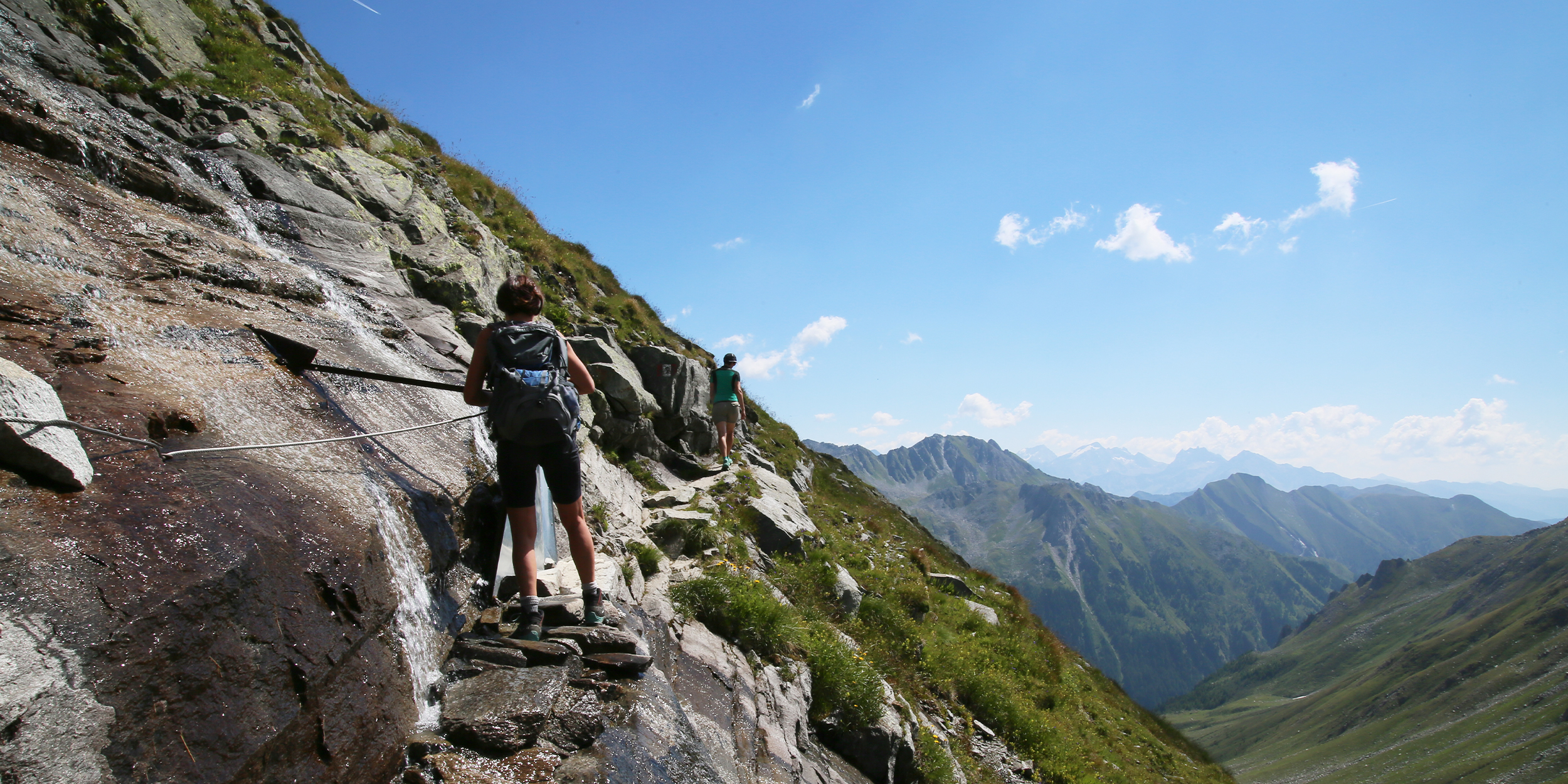 Klettersteig Pfunders Pustertal